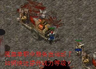 魔血单职业服务器端新手如何快速提升战力等级? 魔血单职业服务器端新手如何快速提升战力等级?