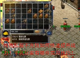 传奇私服不充钱如何快速提升战力?平民玩家有哪些实用技巧? 传奇私服不充钱如何快速提升战力?平民玩家有哪些实用技巧?