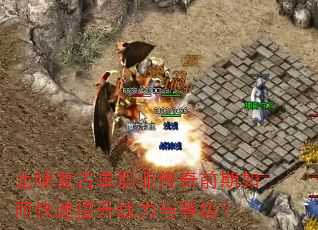 龙啸复古单职业传奇前期如何快速提升战力与等级? 龙啸复古单职业传奇前期如何快速提升战力与等级?