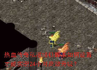 ��Ѫ����˽���һ��ű�������ò���ʵ��24Сʱ��Ч������