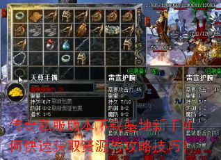 传奇私服版本下载基地新手如何快速获取资源与攻略技巧? 传奇私服版本下载基地新手如何快速获取资源与攻略技巧?