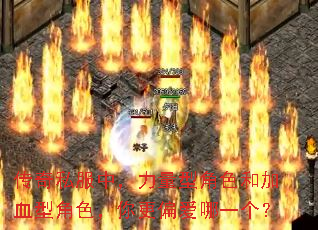 ����˽���У������ͽ�ɫ�ͼ�Ѫ�ͽ�ɫ�����ƫ����һ����