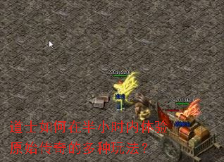 道士如何在半小时内体验原始传奇的多种玩法? 道士如何在半小时内体验原始传奇的多种玩法?