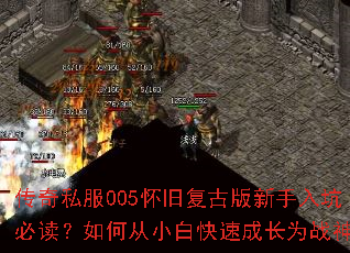 传奇私服005怀旧复古版新手入坑必读?如何从小白快速成长为战神? 传奇私服005怀旧复古版新手入坑必读?如何从小白快速成长为战神?