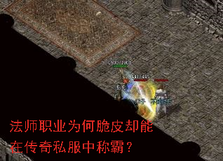 法师职业为何脆皮却能在传奇私服中称霸? 法师职业为何脆皮却能在传奇私服中称霸?