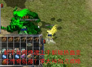 新手如何快速上手新版热血变态传奇私服?求大神指点攻略 新手如何快速上手新版热血变态传奇私服?求大神指点攻略