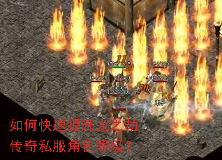 如何快速提升龙之劫传奇私服角色等级? 如何快速提升龙之劫传奇私服角色等级?