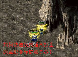 如何快速找到适合打金的单职业传奇服务器? 如何快速找到适合打金的单职业传奇服务器?