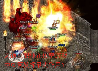 天道单职业在传奇游戏中如何发挥最大作用? 天道单职业在传奇游戏中如何发挥最大作用?